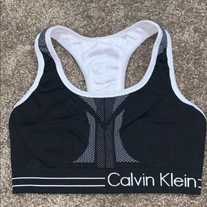 Reversible CK sports bra